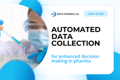 Automated data collection system in Pharma